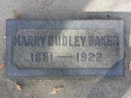 BAKER, HARRY DUDLEY - Los Angeles County, California | HARRY DUDLEY BAKER - California Gravestone Photos