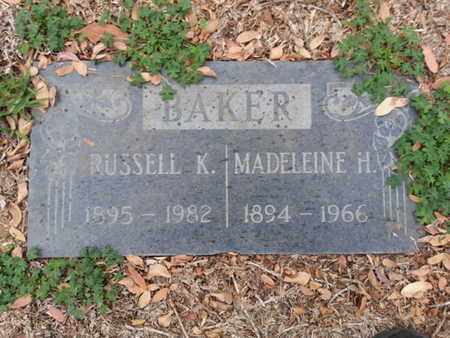 BAKER, MADELEINE H - Los Angeles County, California | MADELEINE H BAKER - California Gravestone Photos
