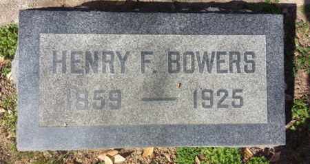 BOWERS, HENRY F - Los Angeles County, California | HENRY F BOWERS - California Gravestone Photos