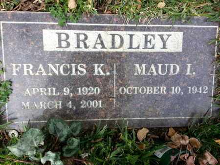 BRADLEY, FRANCIS K - Los Angeles County, California | FRANCIS K BRADLEY - California Gravestone Photos