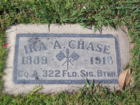 CHASE, IRA  [WWI] - Los Angeles County, California | IRA  [WWI] CHASE - California Gravestone Photos