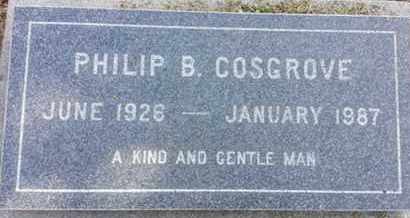 COSGROVE, PHILIP B - Los Angeles County, California | PHILIP B COSGROVE - California Gravestone Photos
