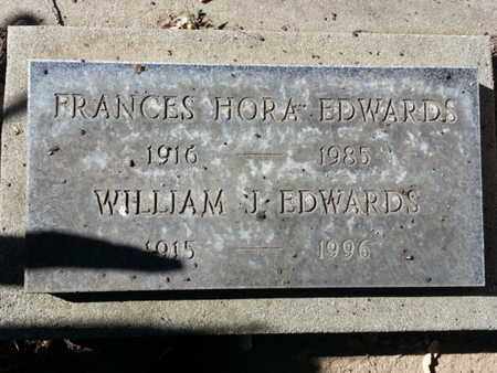 EDWARDS, FRANCES HORA - Los Angeles County, California | FRANCES HORA EDWARDS - California Gravestone Photos