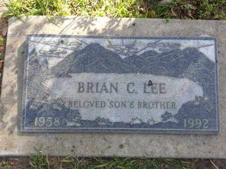 LEE, BRIAN C. - Los Angeles County, California | BRIAN C. LEE - California Gravestone Photos