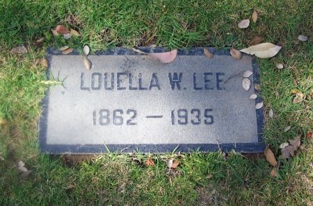 LEE, LOUELLA W. - Los Angeles County, California | LOUELLA W. LEE - California Gravestone Photos