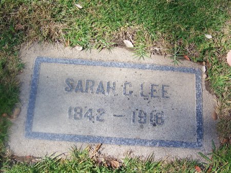 LEE, SARAH C. - Los Angeles County, California | SARAH C. LEE - California Gravestone Photos