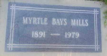 MILLS, MYRTLE - Los Angeles County, California | MYRTLE MILLS - California Gravestone Photos