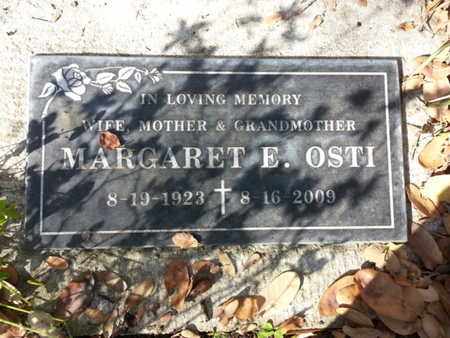 OSTI, MARGARET E - Los Angeles County, California | MARGARET E OSTI - California Gravestone Photos