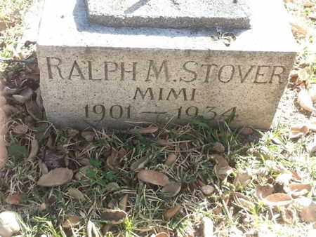 STOVER, RALPH M - Los Angeles County, California | RALPH M STOVER - California Gravestone Photos