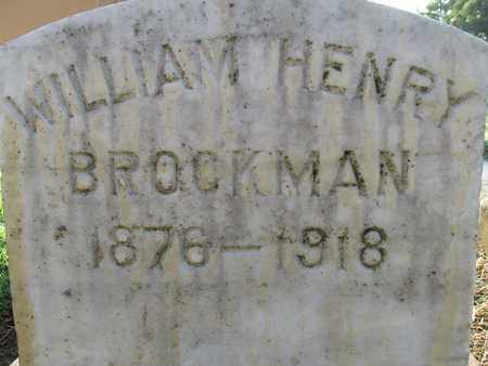 BROCKMAN, WILLIAM HENRY - Sutter County, California | WILLIAM HENRY BROCKMAN - California Gravestone Photos