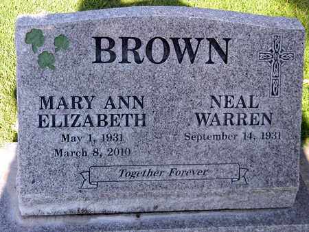 BROWN, MARY ANN ELIZABETH - Sutter County, California | MARY ANN ELIZABETH BROWN - California Gravestone Photos
