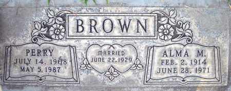 BROWN, ALMA MARY - Sutter County, California | ALMA MARY BROWN - California Gravestone Photos