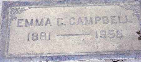 CAMPBELL, EMMA CAROLINE - Sutter County, California | EMMA CAROLINE CAMPBELL - California Gravestone Photos