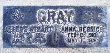 GRAY, ALBERT STUART - Sutter County, California | ALBERT STUART GRAY - California Gravestone Photos