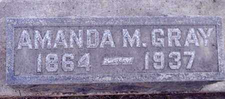GRAY, AMANDA M. - Sutter County, California | AMANDA M. GRAY - California Gravestone Photos