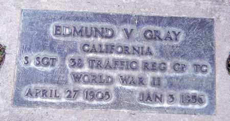 GRAY, EDMUND VANN - Sutter County, California | EDMUND VANN GRAY - California Gravestone Photos