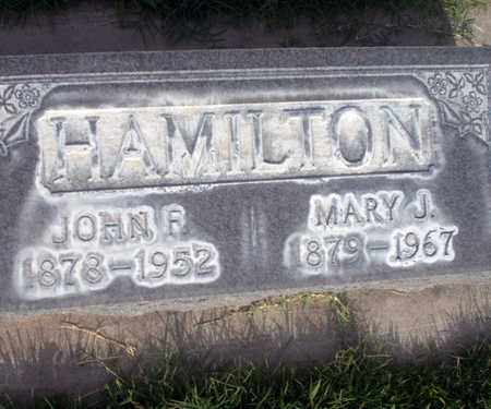 HAMILTON, JOHN FLOYD - Sutter County, California | JOHN FLOYD HAMILTON - California Gravestone Photos