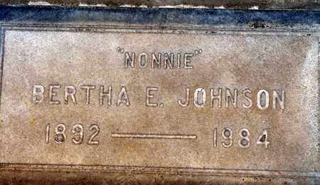 JOHNSON, BERTHA ELLEN - Sutter County, California | BERTHA ELLEN JOHNSON - California Gravestone Photos