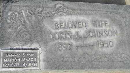 JOHNSON, DORIS J. - Sutter County, California | DORIS J. JOHNSON - California Gravestone Photos