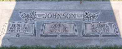 JOHNSON, W. PEARL - Sutter County, California | W. PEARL JOHNSON - California Gravestone Photos
