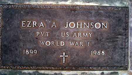 JOHNSON, EZRA A. - Sutter County, California | EZRA A. JOHNSON - California Gravestone Photos