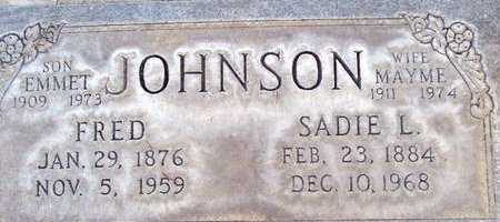 JOHNSON, FRED - Sutter County, California | FRED JOHNSON - California Gravestone Photos