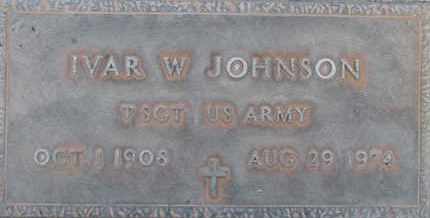 JOHNSON, IVAR W. - Sutter County, California | IVAR W. JOHNSON - California Gravestone Photos