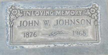 JOHNSON, JOHN WATKINS - Sutter County, California | JOHN WATKINS JOHNSON - California Gravestone Photos