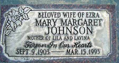 JOHNSON, MARY MARGARET - Sutter County, California | MARY MARGARET JOHNSON - California Gravestone Photos