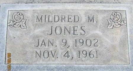 JONES, MILDRED M. - Sutter County, California | MILDRED M. JONES - California Gravestone Photos