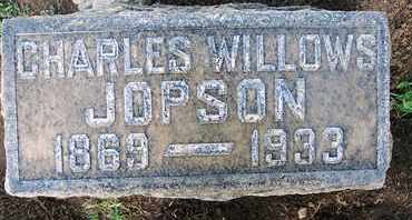 JOPSON, CHARLES WILLOWS - Sutter County, California | CHARLES WILLOWS JOPSON - California Gravestone Photos