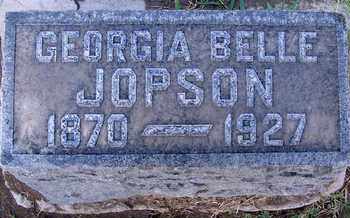 JOPSON, GEORGIA BELLE - Sutter County, California | GEORGIA BELLE JOPSON - California Gravestone Photos