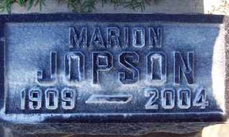 JOPSON, MARION - Sutter County, California | MARION JOPSON - California Gravestone Photos