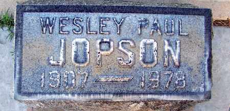 JOPSON, WESLEY PAUL - Sutter County, California | WESLEY PAUL JOPSON - California Gravestone Photos