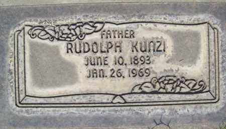 KUNZI, RUDOLPH - Sutter County, California | RUDOLPH KUNZI - California Gravestone Photos