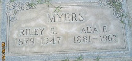 MYERS, ADA E. - Sutter County, California | ADA E. MYERS - California Gravestone Photos