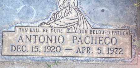 PACHECO, ANTONIO PARADES - Sutter County, California | ANTONIO PARADES PACHECO - California Gravestone Photos