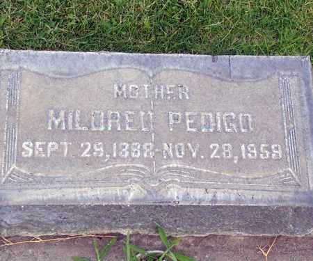 PEDIGO, MILDRED CLARA - Sutter County, California | MILDRED CLARA PEDIGO - California Gravestone Photos