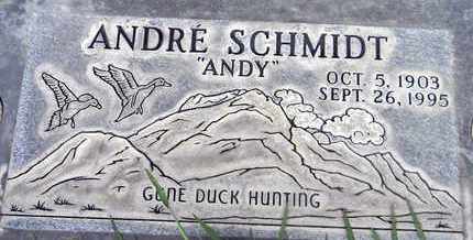 SCHMIDT, ANDRE - Sutter County, California | ANDRE SCHMIDT - California Gravestone Photos