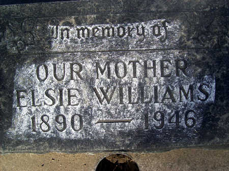 WILLIAMS, ELSIE - Sutter County, California | ELSIE WILLIAMS - California Gravestone Photos