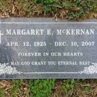 Margaret E MCKERNAN