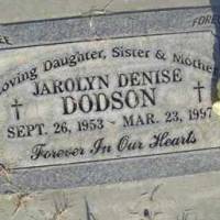 Jarolyn Denise DODSON