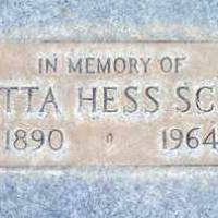 Bergetta Hess SCHULER