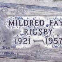 Mildred Faye RIGSBY