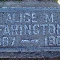 Alice M. FARINGTON