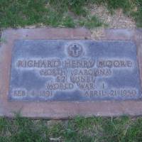 Richard Henry MOORE (VETERAN WWI)